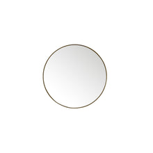 Load image into Gallery viewer, Rohe 30&quot; Round Mirror, Champagne Brass