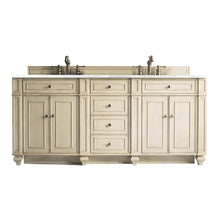 Load image into Gallery viewer, Bristol 72&quot; Double Vanity, Vintage Vanilla, w/ 3 CM Arctic Fall Solid Surface Top