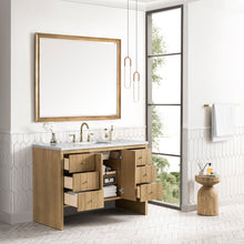 Load image into Gallery viewer, Hudson 48&quot; Single Vanity, Light Natural Oak w/ 3CM Ethereal Noctis Top