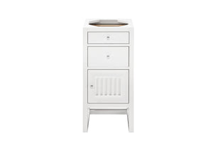 Athens 15" Cabinet w/ Drawers & Door, Glossy White