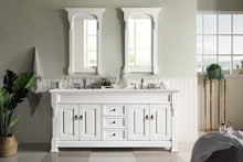 Load image into Gallery viewer, Brookfield 72&quot; Double Vanity, Bright White w/ 3 CM Eternal Jasmine Pearl Quartz Top