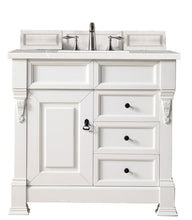 Load image into Gallery viewer, Brookfield 36&quot; Single Vanity, Bright White w/ 3 CM Eternal Serena Quartz Top